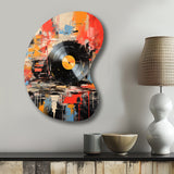 Vinyl Record Vinyl Fusion II - Asymmetric Metal Wall Art