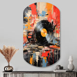 Vinyl Record Vinyl Fusion II - Asymmetric Metal Wall Art