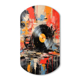 Vinyl Record Vinyl Fusion II - Asymmetric Metal Wall Art