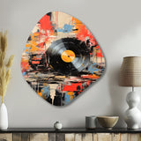 Vinyl Record Vinyl Fusion II - Asymmetric Metal Wall Art