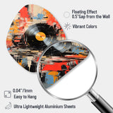 Vinyl Record Vinyl Fusion II - Asymmetric Metal Wall Art