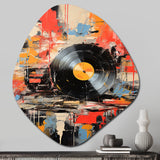 Vinyl Record Vinyl Fusion II - Asymmetric Metal Wall Art