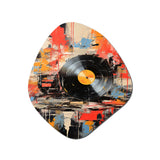 Vinyl Record Vinyl Fusion II - Asymmetric Metal Wall Art