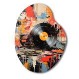 Vinyl Record Vinyl Fusion II - Asymmetric Metal Wall Art