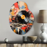 Vinyl Record Vinyl Fusion II - Asymmetric Metal Wall Art