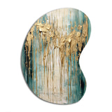 Gilded Daydreams VI - Asymmetric Metal Wall Art