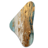 Gilded Daydreams VII - Asymmetric Metal Wall Art