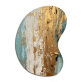 Gilded Daydreams VII - Asymmetric Metal Wall Art