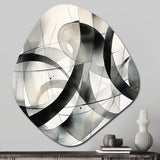 Abstract Neutral XV - Asymmetric Metal Wall Art