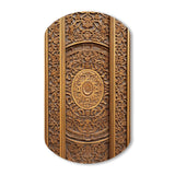 Old Carved Wooden Door I - Asymmetric Metal Wall Art