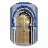 Morroco Palace Golden Doors I - Asymmetric Metal Wall Art