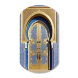 Morroco Palace Golden Doors III - Asymmetric Metal Wall Art