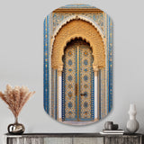 Morroco Palace Golden Doors IV - Asymmetric Metal Wall Art