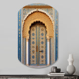 Morroco Palace Golden Doors IV - Asymmetric Metal Wall Art