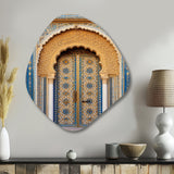 Morroco Palace Golden Doors IV - Asymmetric Metal Wall Art