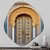 Morroco Palace Golden Doors IV - Asymmetric Metal Wall Art