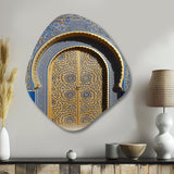 Morroco Palace Golden Doors V - Asymmetric Metal Wall Art