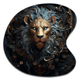 Majestic Lion II - Asymmetric Metal Wall Art