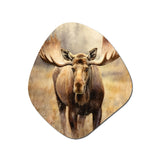 Moose Serenity I - Asymmetric Metal Wall Art