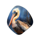 Majestic Pelican II - Asymmetric Metal Wall Art