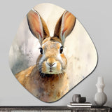 Sweet Rabbit II - Asymmetric Metal Wall Art