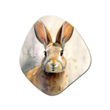 Sweet Rabbit II - Asymmetric Metal Wall Art