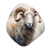 Wild Sheep II - Asymmetric Metal Wall Art