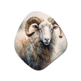 Wild Sheep II - Asymmetric Metal Wall Art