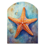 Spinny Starfish II - Asymmetric Metal Wall Art