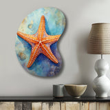 Spinny Starfish II - Asymmetric Metal Wall Art