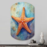 Spinny Starfish II - Asymmetric Metal Wall Art