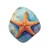 Spinny Starfish II - Asymmetric Metal Wall Art