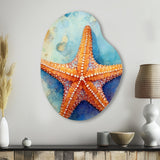 Spinny Starfish II - Asymmetric Metal Wall Art