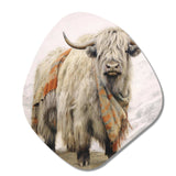 Wild Yak V - Asymmetric Metal Wall Art