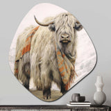 Wild Yak V - Asymmetric Metal Wall Art