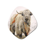 Wild Yak V - Asymmetric Metal Wall Art