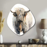 Wild Yak VI - Asymmetric Metal Wall Art