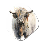 Wild Yak VI - Asymmetric Metal Wall Art