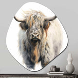 Wild Yak VI - Asymmetric Metal Wall Art