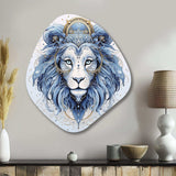 Leo Zodiac Sign - Asymmetric Metal Wall Art