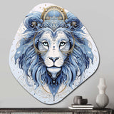 Leo Zodiac Sign - Asymmetric Metal Wall Art