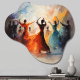 Soulful Dancing I - Asymmetric Metal Wall Art