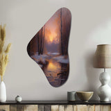 Nature'S Retreat III - Asymmetric Metal Wall Art