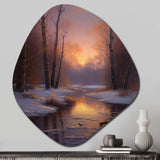 Nature'S Retreat III - Asymmetric Metal Wall Art