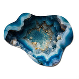 Geode Gems I - Asymmetric Metal Wall Art