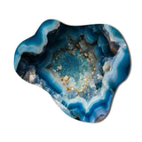 Geode Gems I - Asymmetric Metal Wall Art