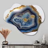 Geode Gems II - Asymmetric Metal Wall Art