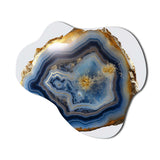 Geode Gems II - Asymmetric Metal Wall Art