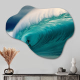 Hawaiian Waves Surf Dream I - Asymmetric Metal Wall Art