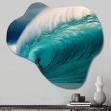 Hawaiian Waves Surf Dream I - Asymmetric Metal Wall Art